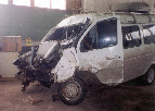 Так выглядела наша спец.машина после событий марта 2003г.